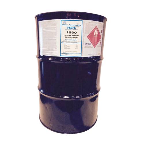 Grow Automotive 1500 Low VOC Lacquer Thinner, 53 Gal Drum