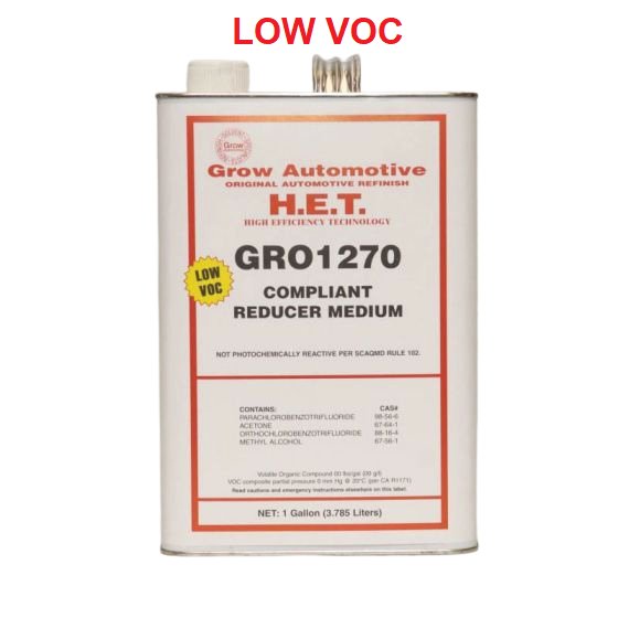 Grow Automotive 1270 Medium Temp. Low VOC Urethane Reducer, Gal - VirtuColor Supply