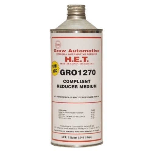 Grow Automotive 1270 Medium Zero VOC Urethane Reducer, Qt - VirtuColor Supply