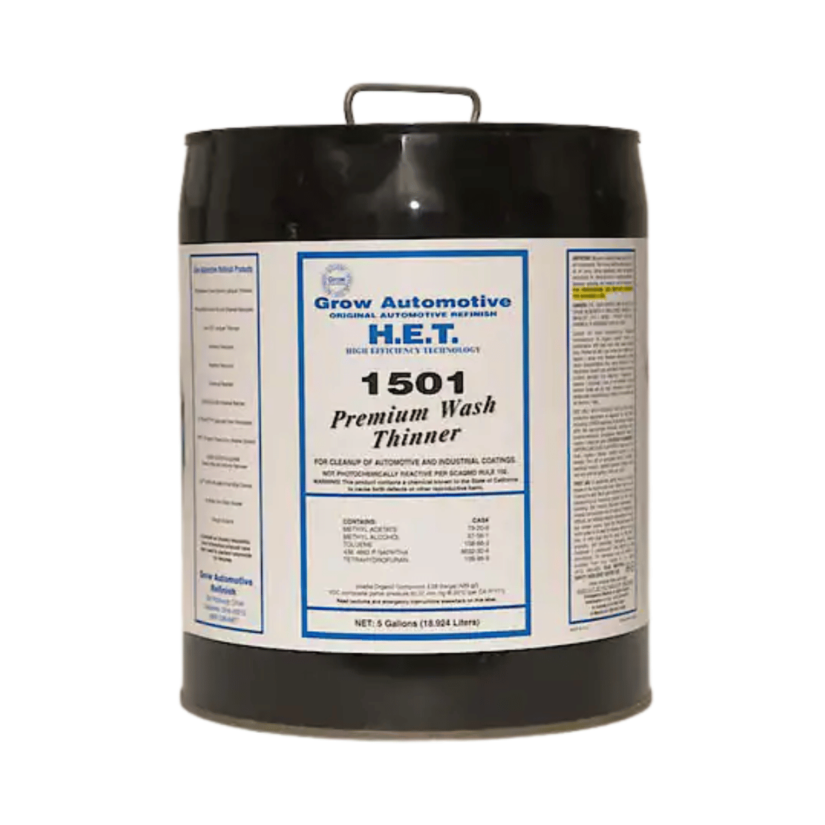 Grow Automotive 1501 - 5 Premium Wash Thinner, 5 Gal Jug - VirtuColor Supply