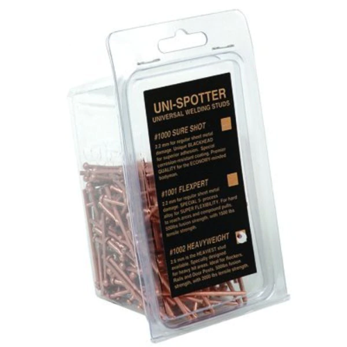 H&S Uni-Spotter 1002 2.6 mm Heavyweight Pulling Stud, 500 per box