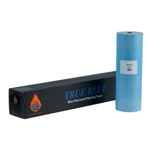 High Teck 18 in x 700 ft True Blue Premium Masking Paper, 35 lb Weight - VirtuColor Supply