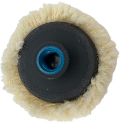 High Teck 3 Inch Dia Wool and Foam Buffing Pad Kit, 6 pc