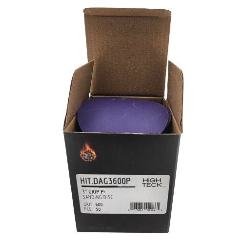 High Teck 3 Inch Purple Ceramic Grip Sanding Disc | 50 pk