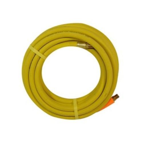 HIGH TECK 3/8" Air Hose with Male NPT Fittings, 25ft or 50ft lengths - VirtuColor Supply