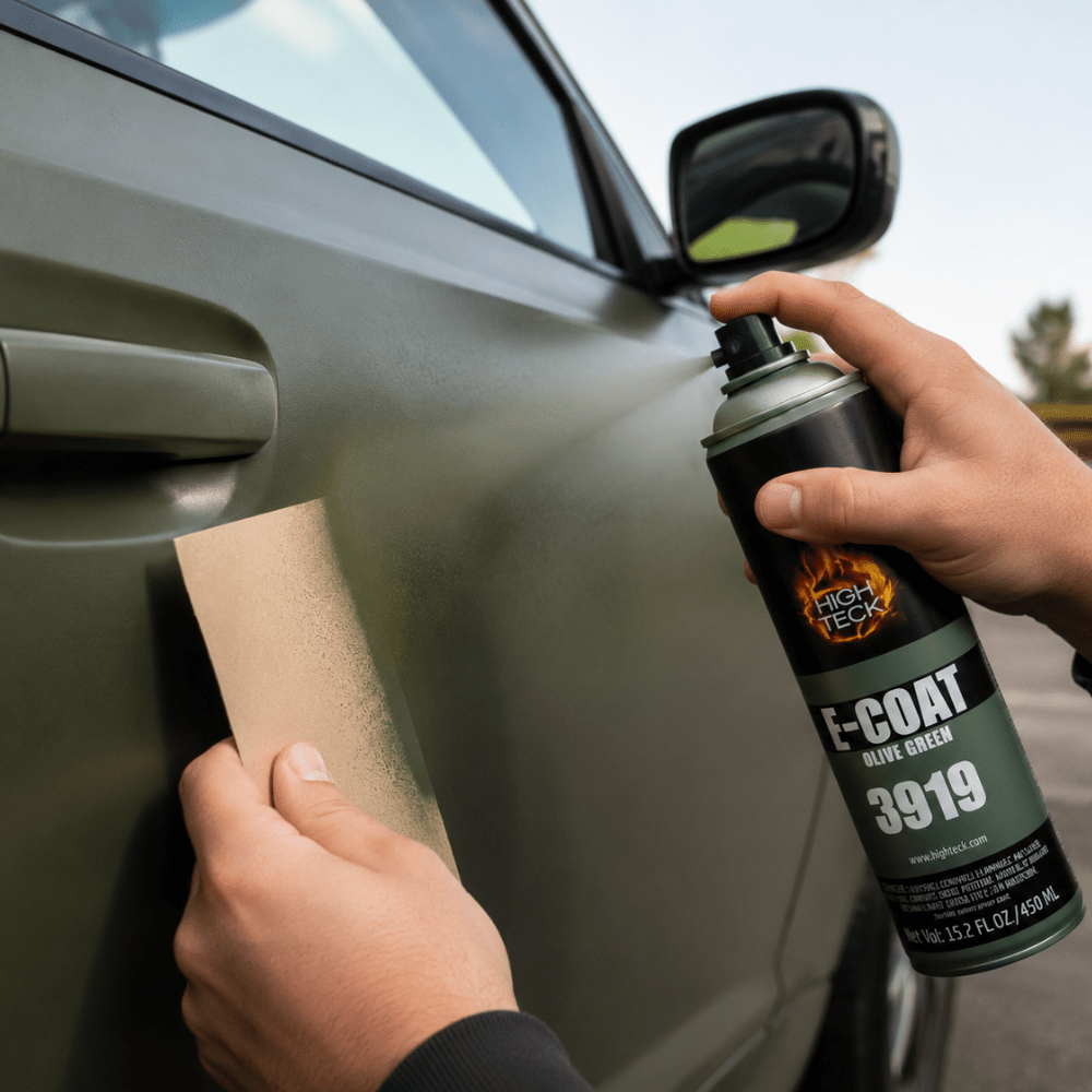 High Teck 3919 Olive Green E-COAT DTM Primer, 15 oz Aerosol