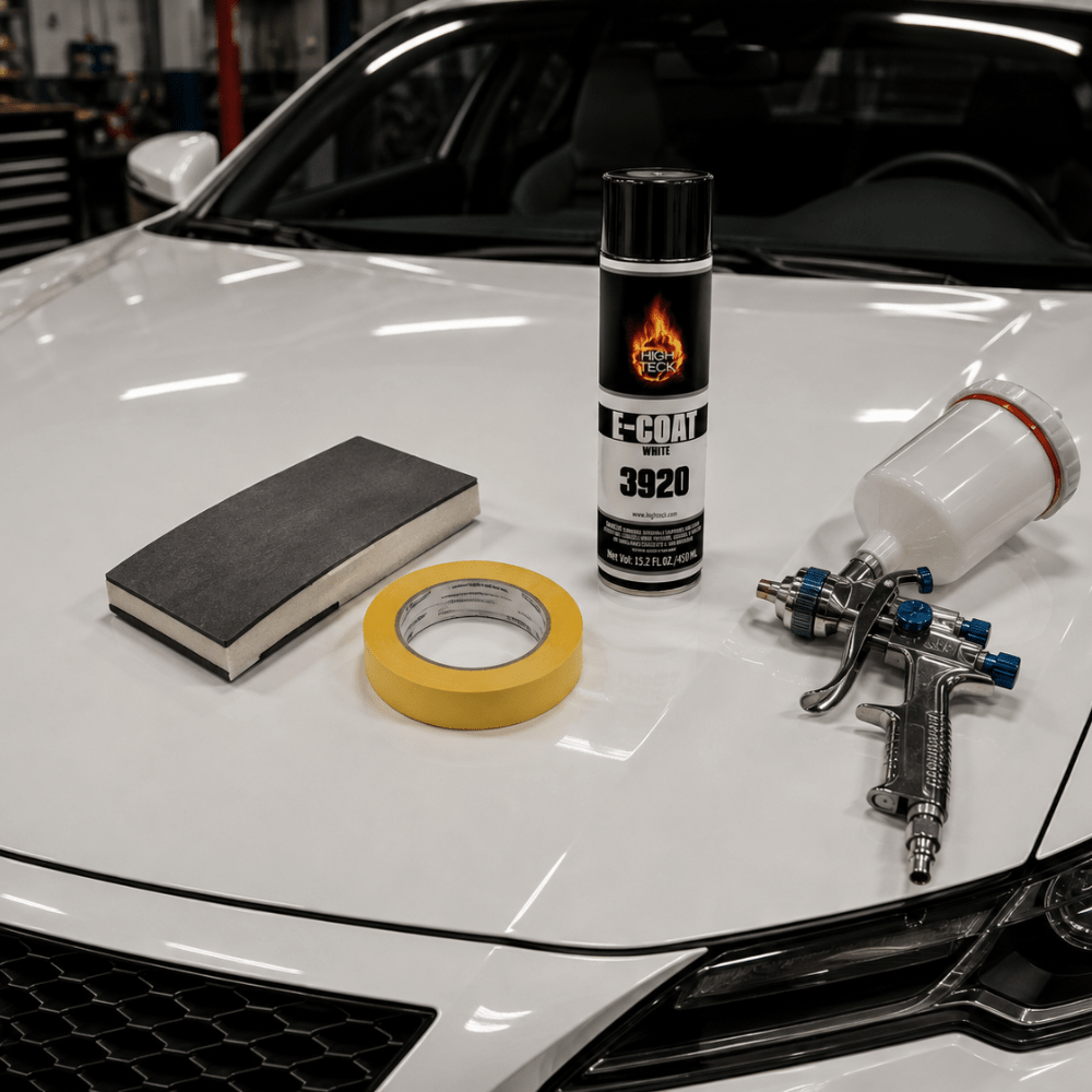 High Teck 3920 White E-COAT DTM Primer, 15 oz Aerosol