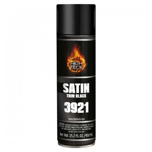 High Teck 3921 Trim Satin Black, 15 oz Aerosol - VirtuColor Supply