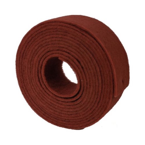 High Teck 4.5 in x 33 in L Red Scuff Pad Roll, Very Fine Grit - VirtuColor Supply