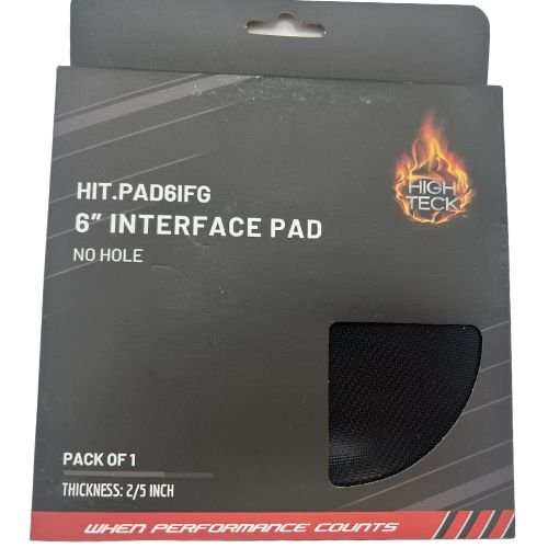 High Teck 6" Dia Velcro Interface Pad for Palm Sanders | 0.40" T
