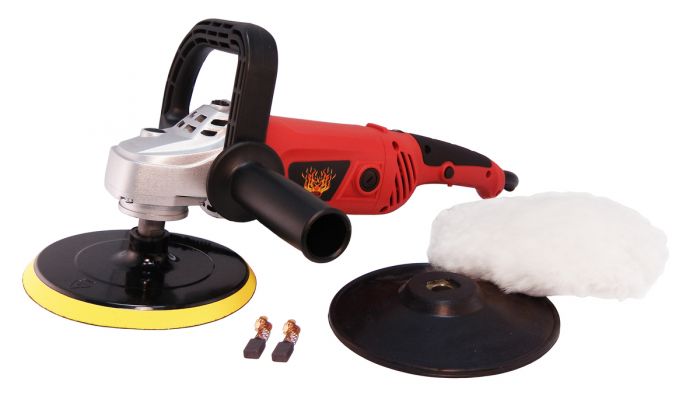 HIGH TECK 7" Electric Polisher with Soft Start and Velcro Pad - VirtuColor Supply