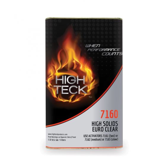 High Teck 7160 - 1 2:1 Euro Clear Coat, 5 Liter - VirtuColor Supply