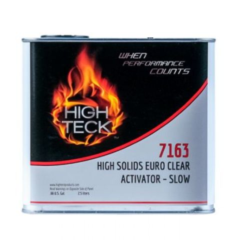 High Teck 7163 2:1 Slow Euro Clear Coat Activator, 2.5 Liter