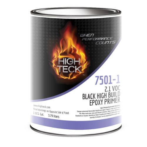 High Teck 7501 Black 2K Epoxy Primer 1:1 Mix, Gallon