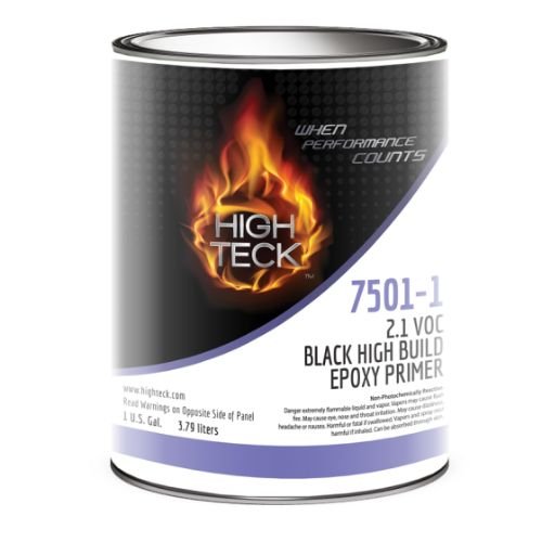 High Teck 7501 Black 2K Epoxy Primer 1:1 Mix, Gallon - VirtuColor Supply