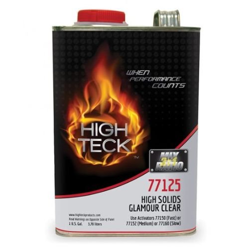 High Teck 77125 2:1 High Solids Glamour Clear Coat, Gallon - VirtuColor Supply