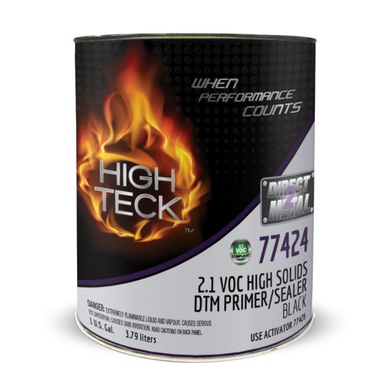 High Teck 77424 Black 2K DTM Primer/Sealer, Gallon - VirtuColor Supply