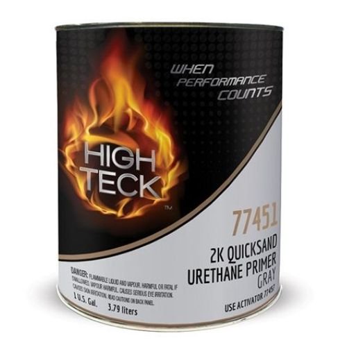 High Teck 77451 Gray 2K Quicksand Urethane Primer, Gallon - VirtuColor Supply