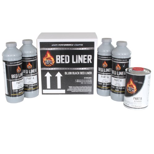 High Teck BL100 National Rule Truck Bed Liner Kit, 1 gal, Black - VirtuColor Supply