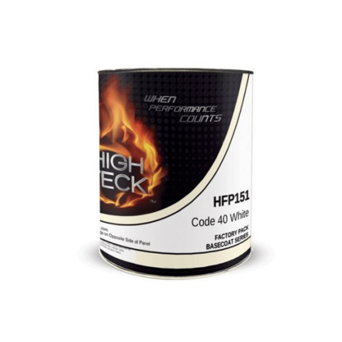 High Teck HFP151 White GM WA - 8554 Basecoat Paint, Quart - VirtuColor Supply