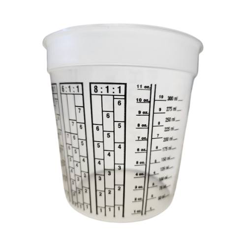 High Teck MC16 Pint Mixing Cup - VirtuColor Supply