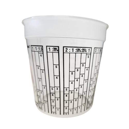 High Teck MC16 Pint Mixing Cup - VirtuColor Supply