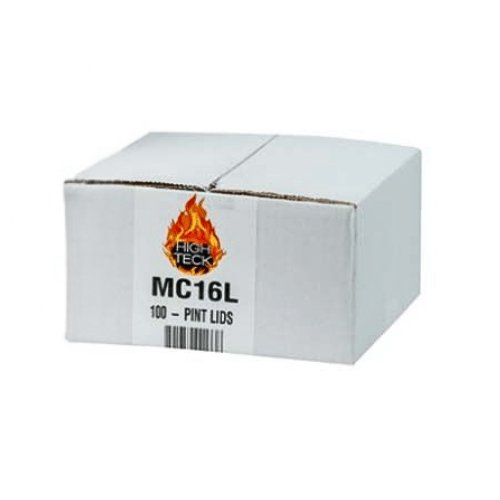 High Teck MC16L Pint Mixing Cup Lids, Qty: 100/Box - VirtuColor Supply