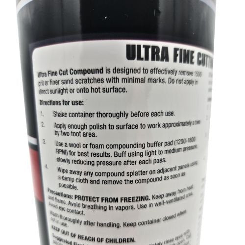 High Teck Ultra Fine Cut Buffing Compound for Sand Scratches