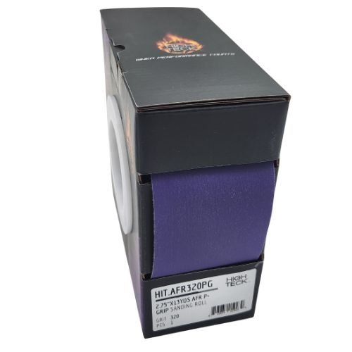 High Teck Velcro Back Purple Ceramic Sanding Roll | 2.75"x39'