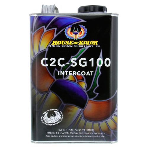 HOUSE OF KOLOR C2C-SG100 Intercoat Clearcoat, 1 gal, 2:1 Mixing