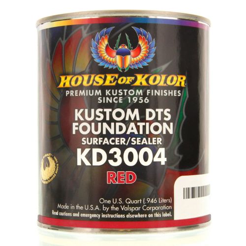 HOUSE OF KOLOR KD3004 Red DTS Primer Surfacer/Sealer, Qt