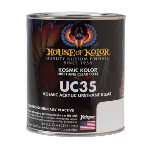 HOUSE OF KOLOR UC35 Kosmic Acrylic Urethane Klear, 1 qt, 2:1:1 Mix