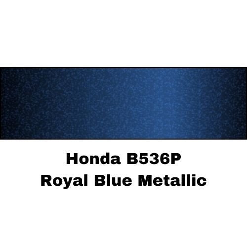 Honda B536P Royal Blue Metallic Low VOC Basecoat Paint - VirtuColor Supply