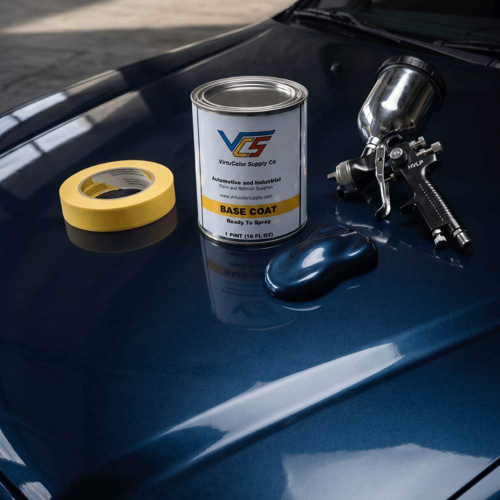 Honda B536P Royal Blue Metallic Low VOC Basecoat Paint