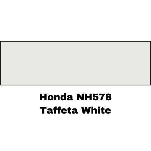 Honda NH578 Taffeta White Low VOC Basecoat Paint - VirtuColor Supply