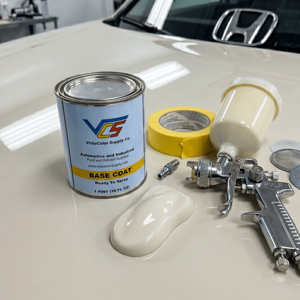 Honda NH578 Taffeta White Low VOC Basecoat Paint