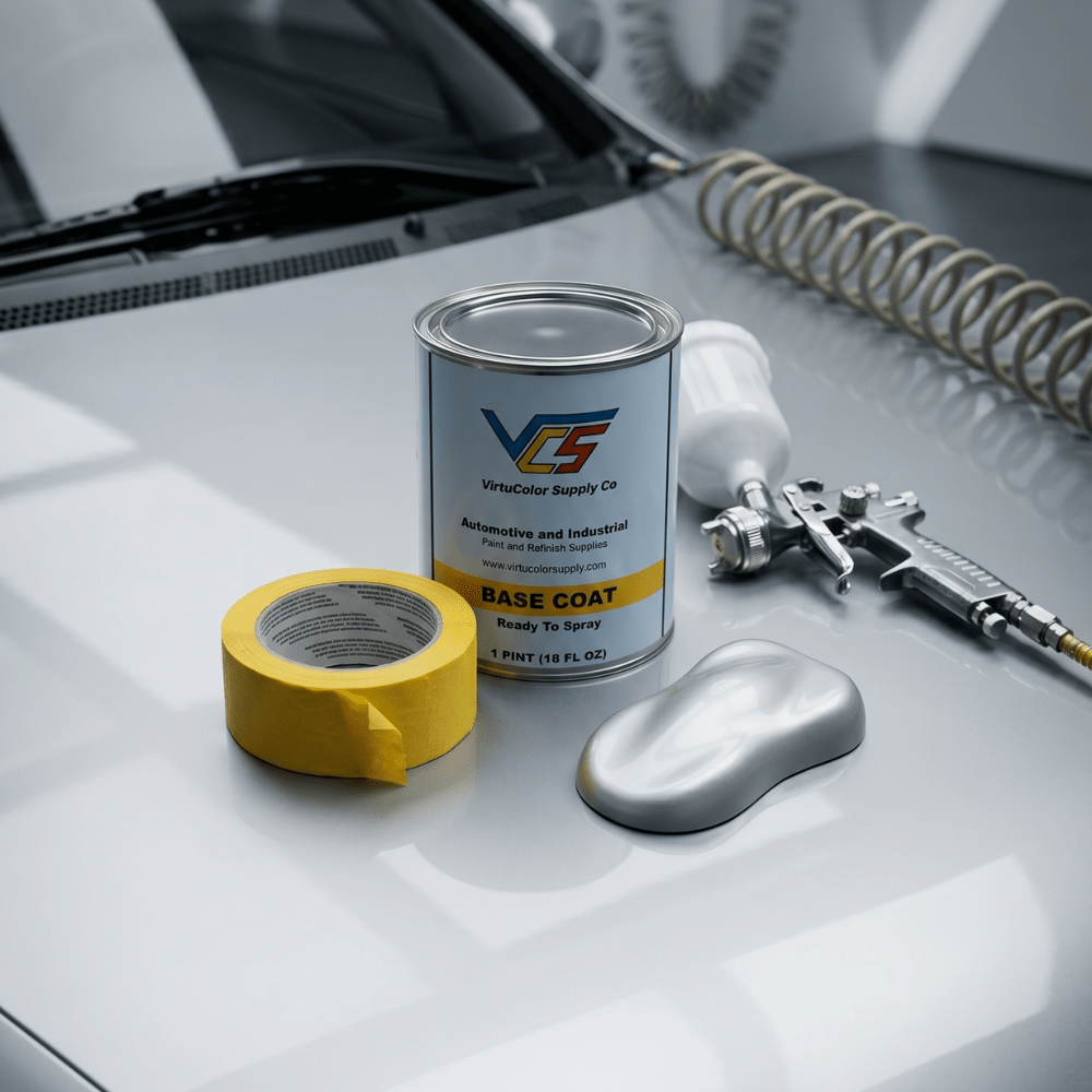 Honda NH623M Satin Silver Metallic Low VOC Basecoat Paint