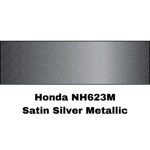 Honda NH623M Satin Silver Metallic Low VOC Basecoat Paint - VirtuColor Supply