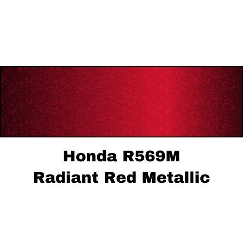 Honda R569M Radiant Red Metallic Low VOC Basecoat Paint - VirtuColor Supply