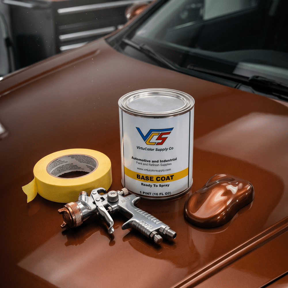 Honda YR552M Blaze Orange Low VOC Basecoat Paint