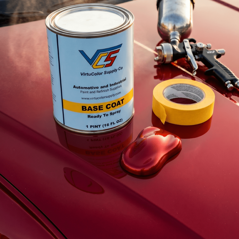 Hyundai PR/PR3 Fiery Red Metallic Low VOC Basecoat Paint