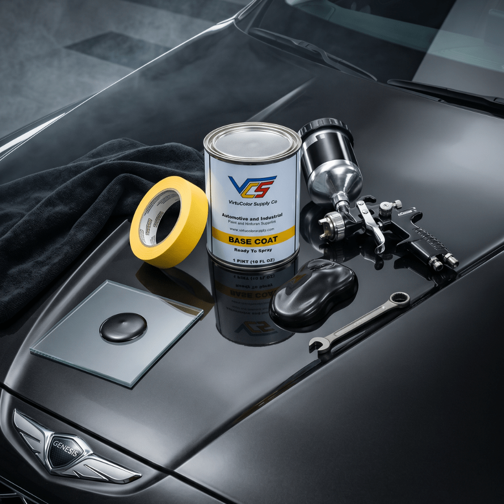 Hyundai S3/S3B Phantom Black Metallic Low VOC Basecoat Paint