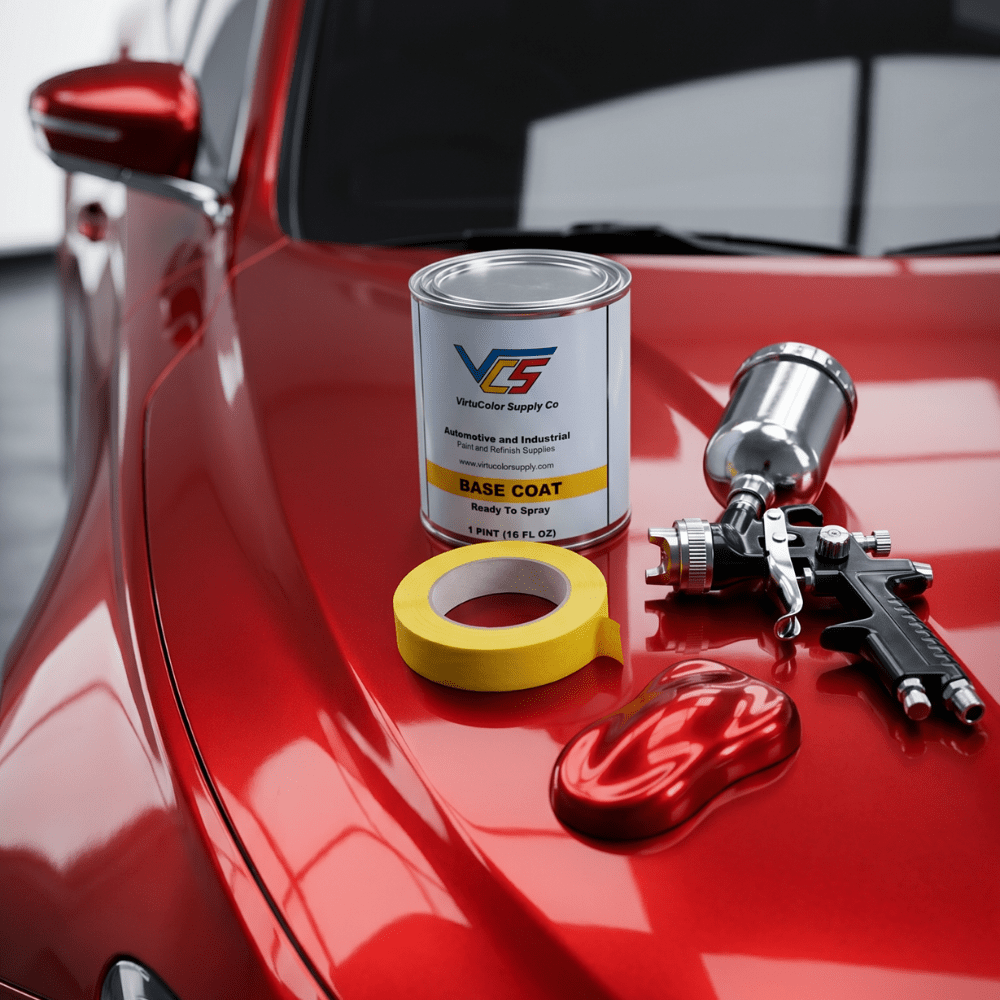 Hyundai TR/TR2 Venetian Red Metallic Low VOC Basecoat Paint