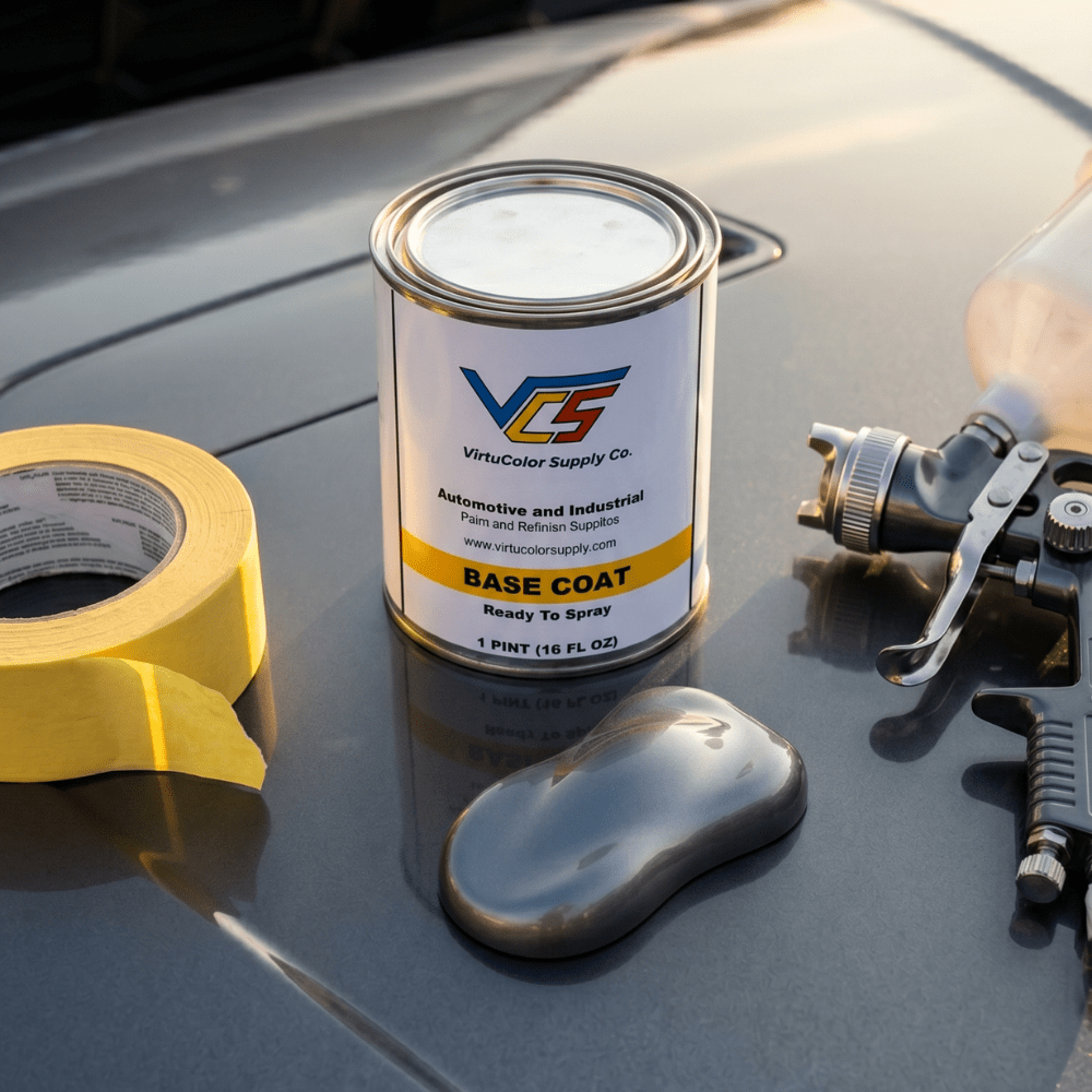 Hyundai Y8/Y8S Platinum Silver Metallic Low VOC Basecoat Paint