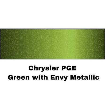 Chrysler PGE Green With Envy Economy Automotive Paint, Gallon