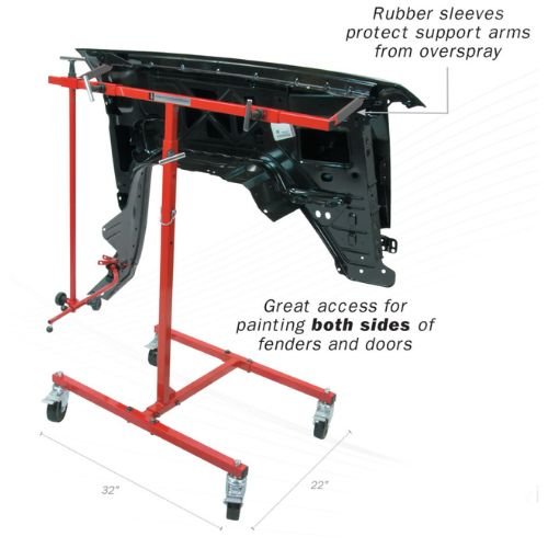 INNOVATIVE I - DFS Door or Fender Single Paint Stand, 50 lb Load - VirtuColor Supply