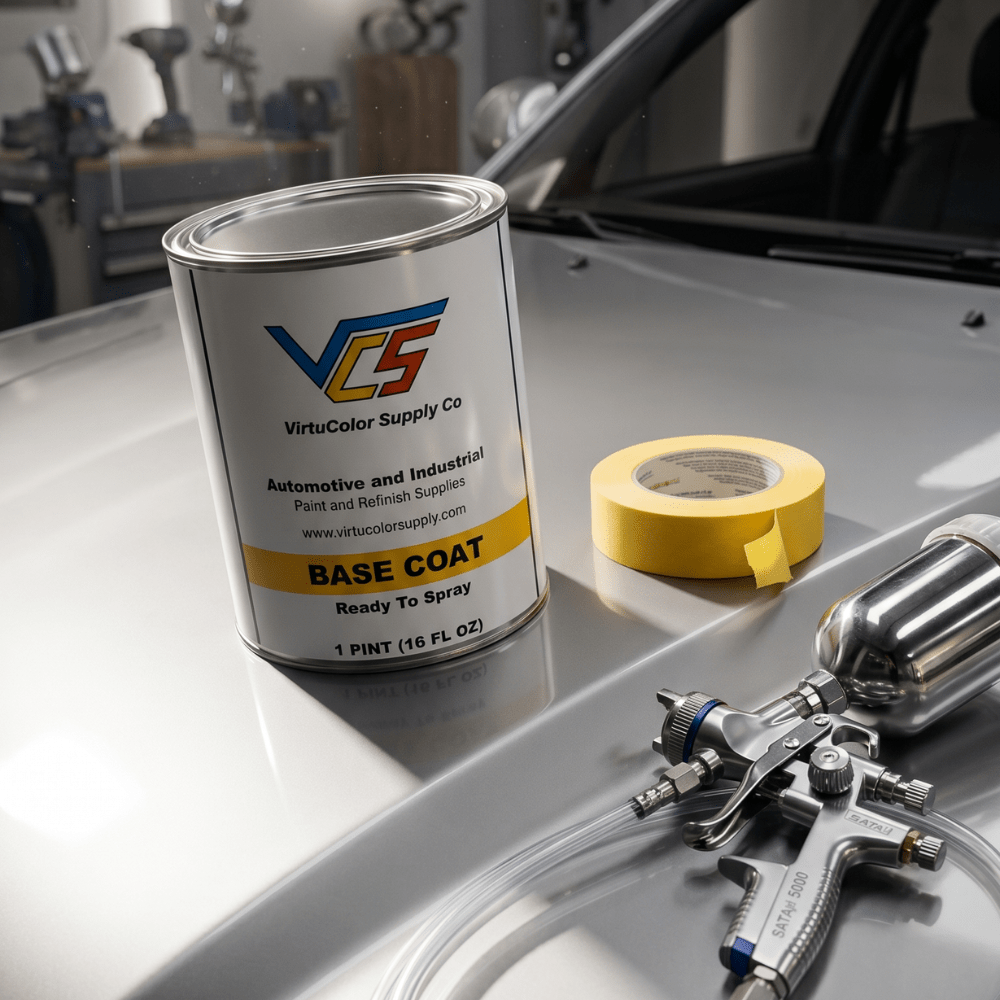 Kia 4SS Silky Silver Metallic Low VOC Basecoat Paint