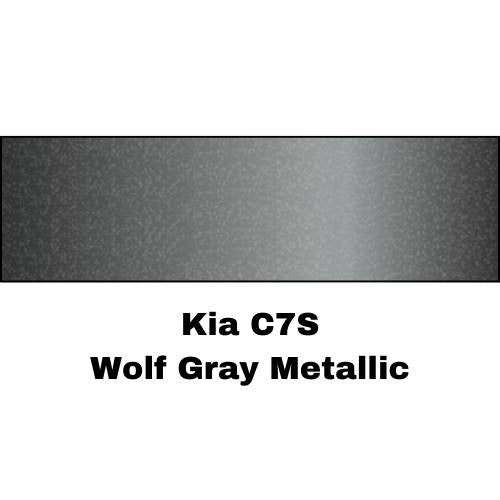 Kia C7S Wolf Gray Metallic Low VOC Basecoat Paint - VirtuColor Supply