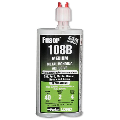 Lord Fusor® 108B (210ML) Medium Cure Metal Bonding Adhesive - VirtuColor Supply