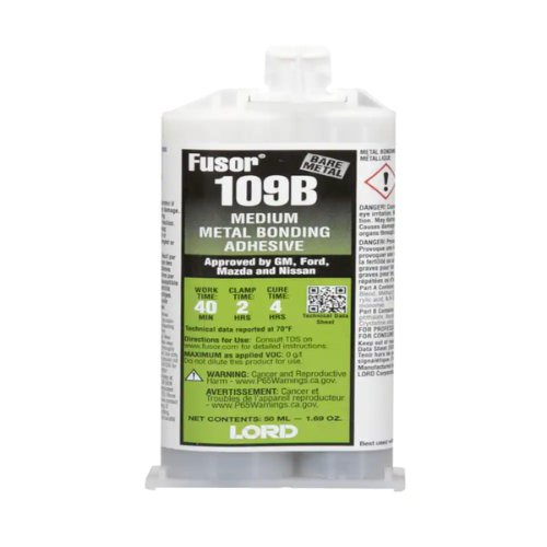 Lord Fusor 109B (50ML) Medium Cure Metal Bonding Adhesive - VirtuColor Supply